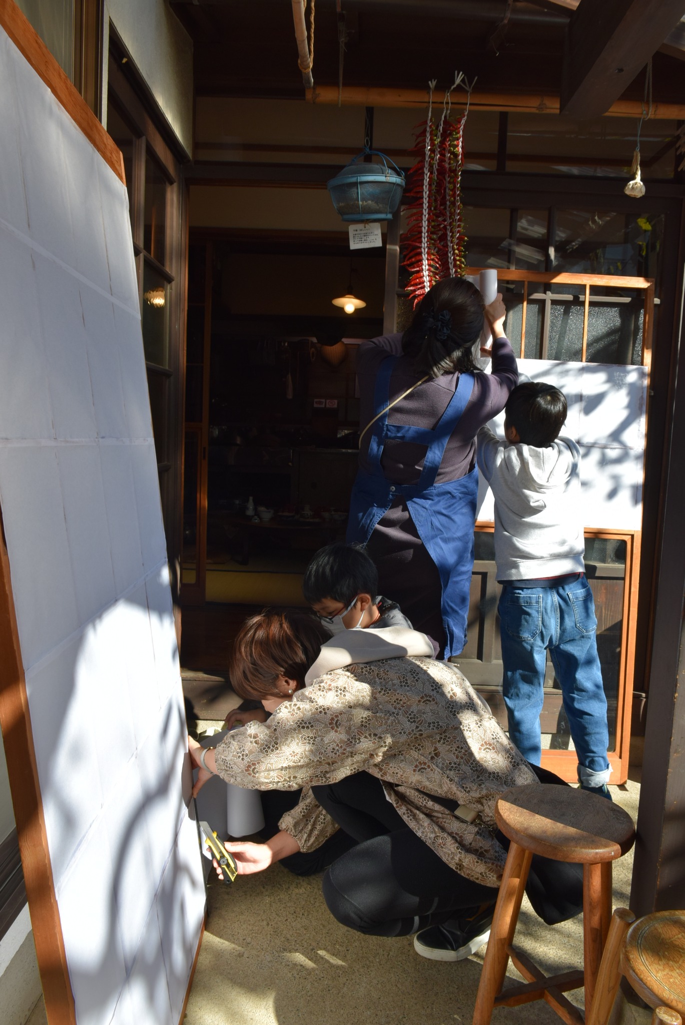 「昔ながらの障子張り」講座 　2025年11月16日（日）10:30～14:30