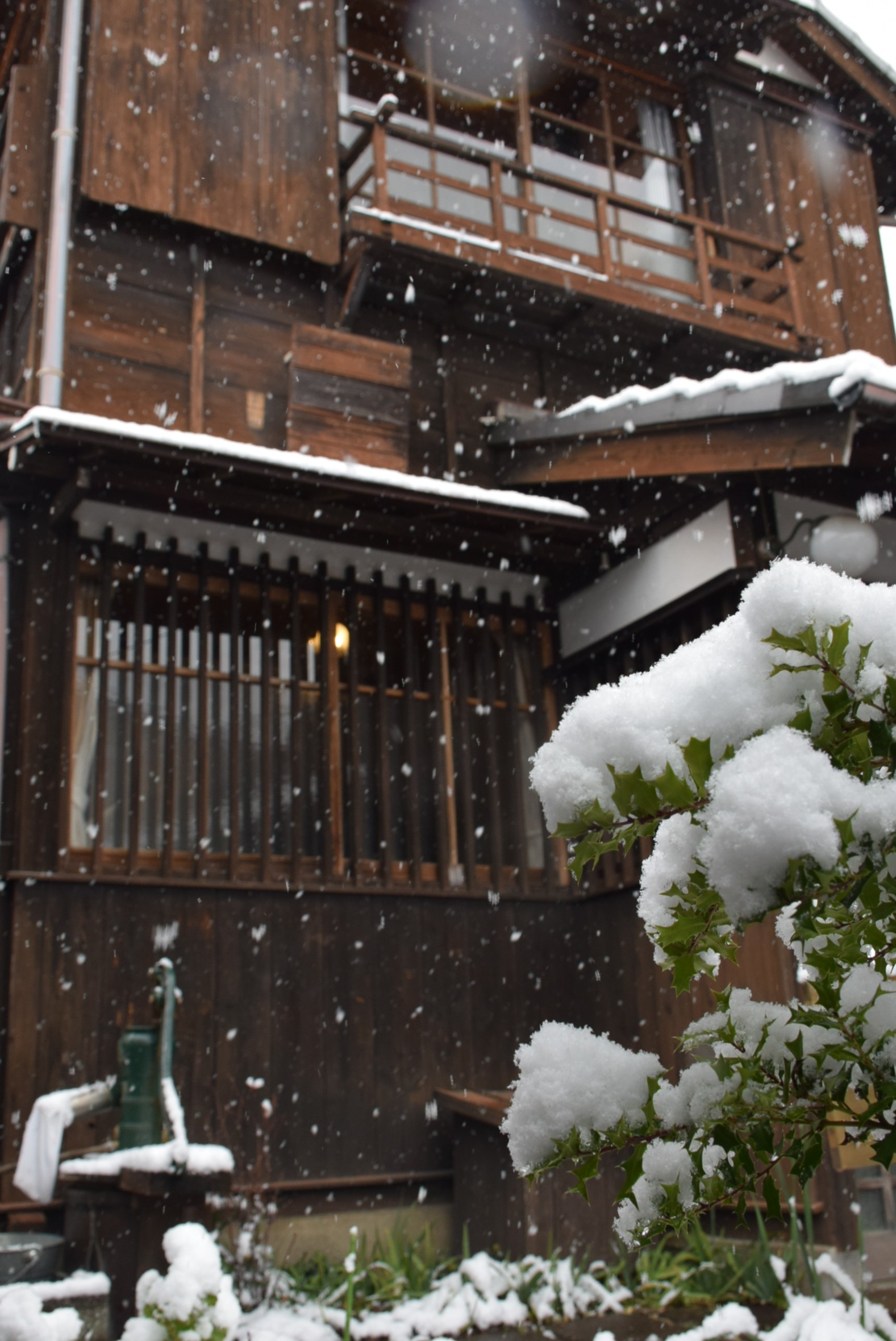 雪景色！―開館しております