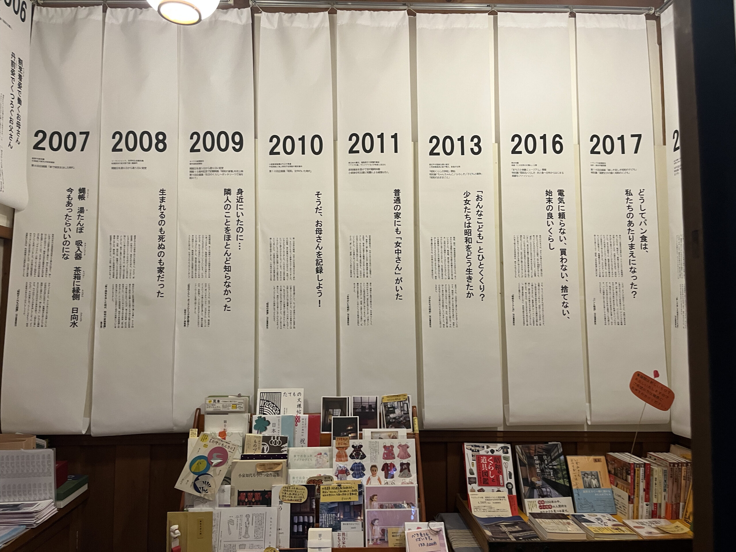 ミニギャラリー展 「昭和のくらしをみつめて25年 本でたどる昭和のくらし博物館」